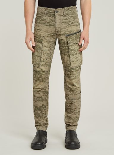 Rovic Zip 3D Regular Tapered Pants